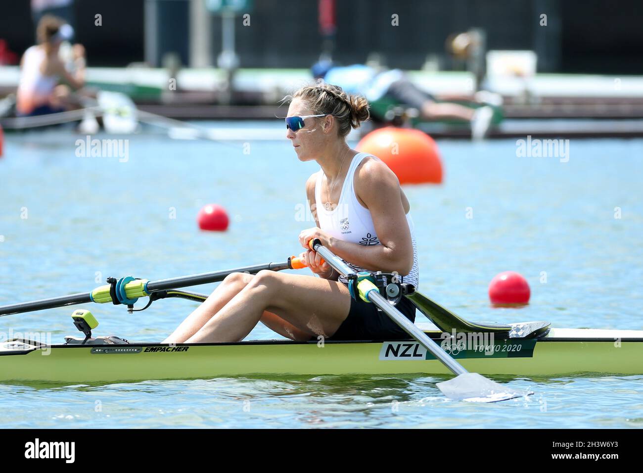 JULY 23rd, 2021 - TOKYO, JAPAN: Emma TWIGG of New Zealand wins the ...