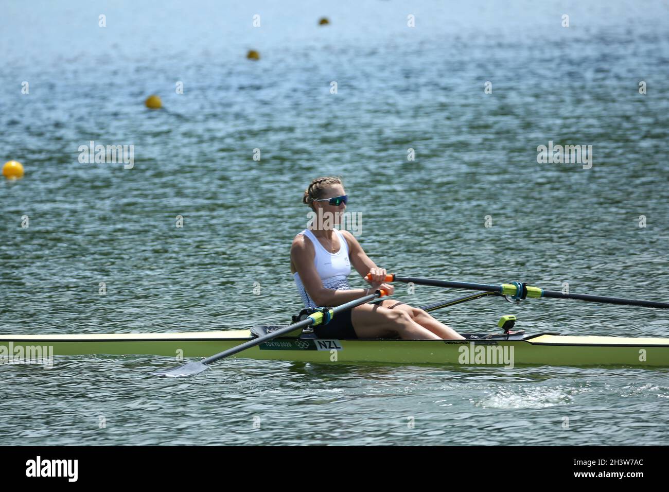 JULY 23rd, 2021 - TOKYO, JAPAN: Emma TWIGG of New Zealand wins the ...
