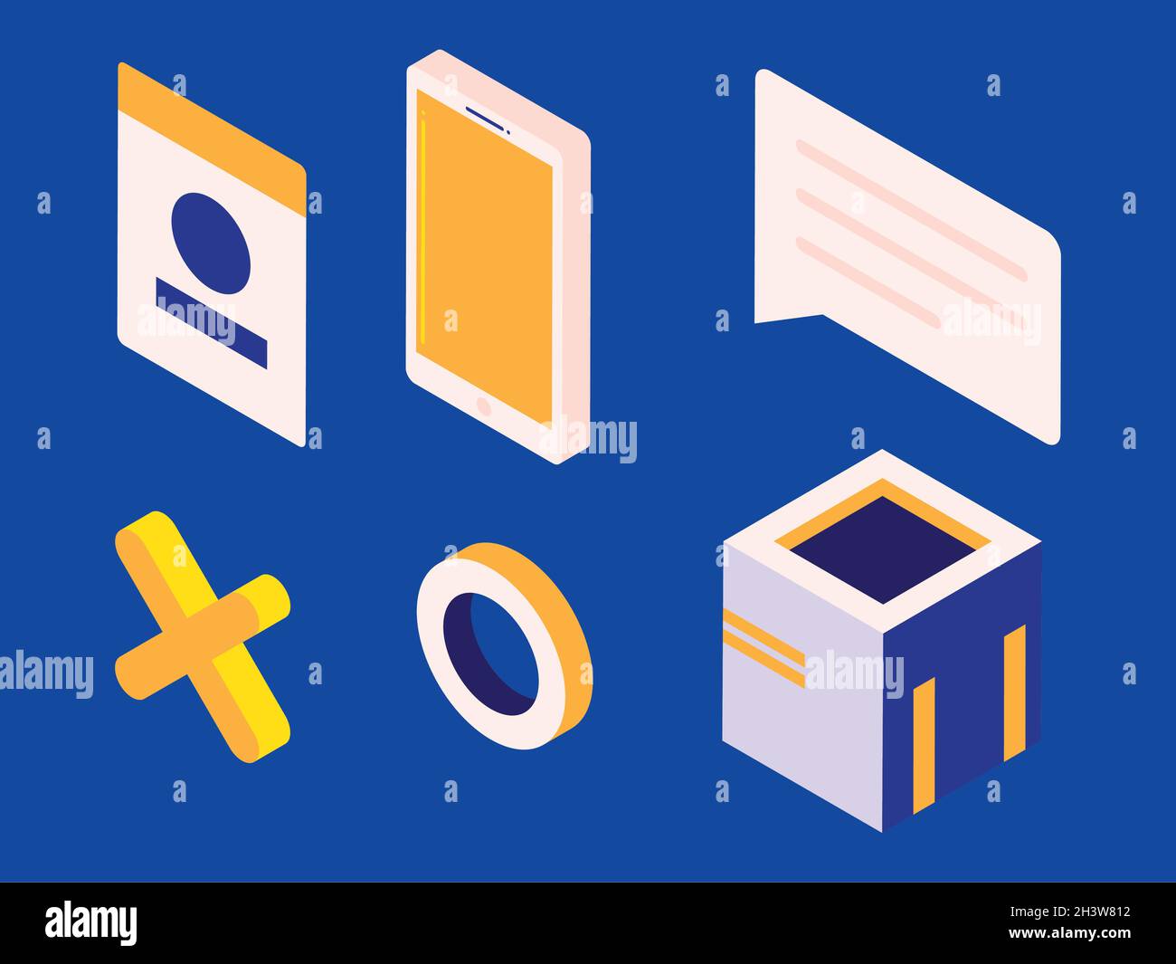 virtual reality icons Stock Vector Image & Art - Alamy