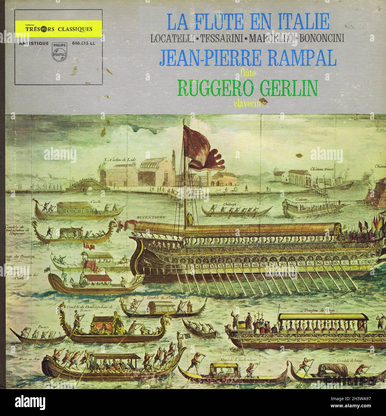 La Flute en Italie Italian Flute Concerti Rampal Gerlin Philips