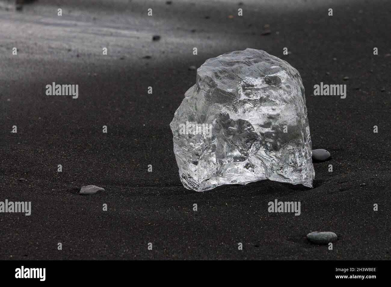 Ice crystal Stock Photo