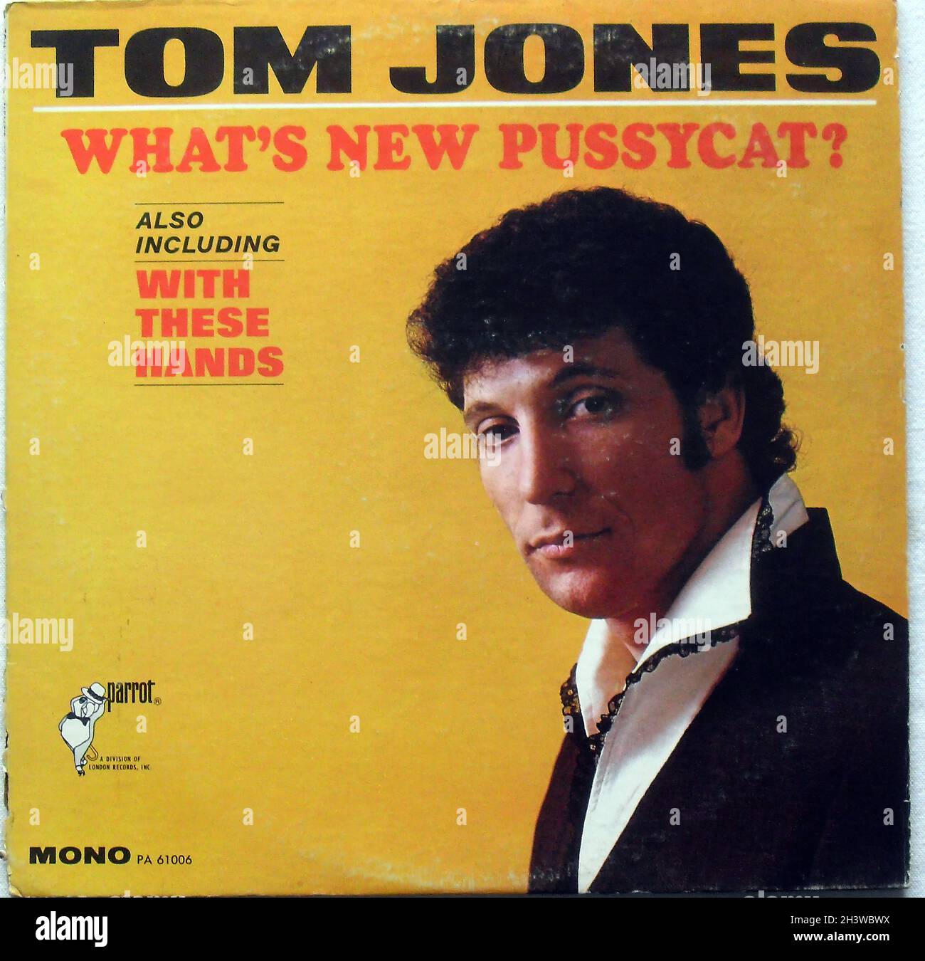 Tom Jones 1960s Lp Record Album Original Vintage Vinyl Whats New Pussycat  Stock Photo - Alamy