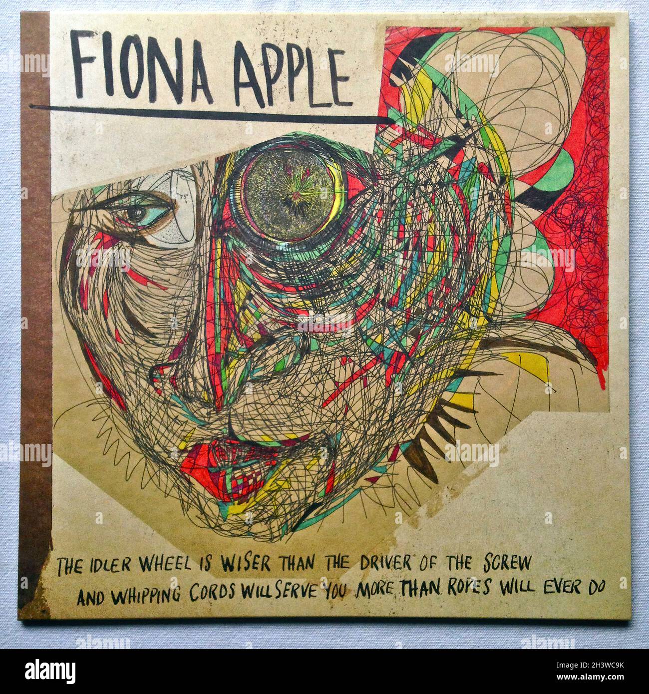 2012 Fiona Apple the Idler Wheel Lp Record Album Vinyl Stock Photo  