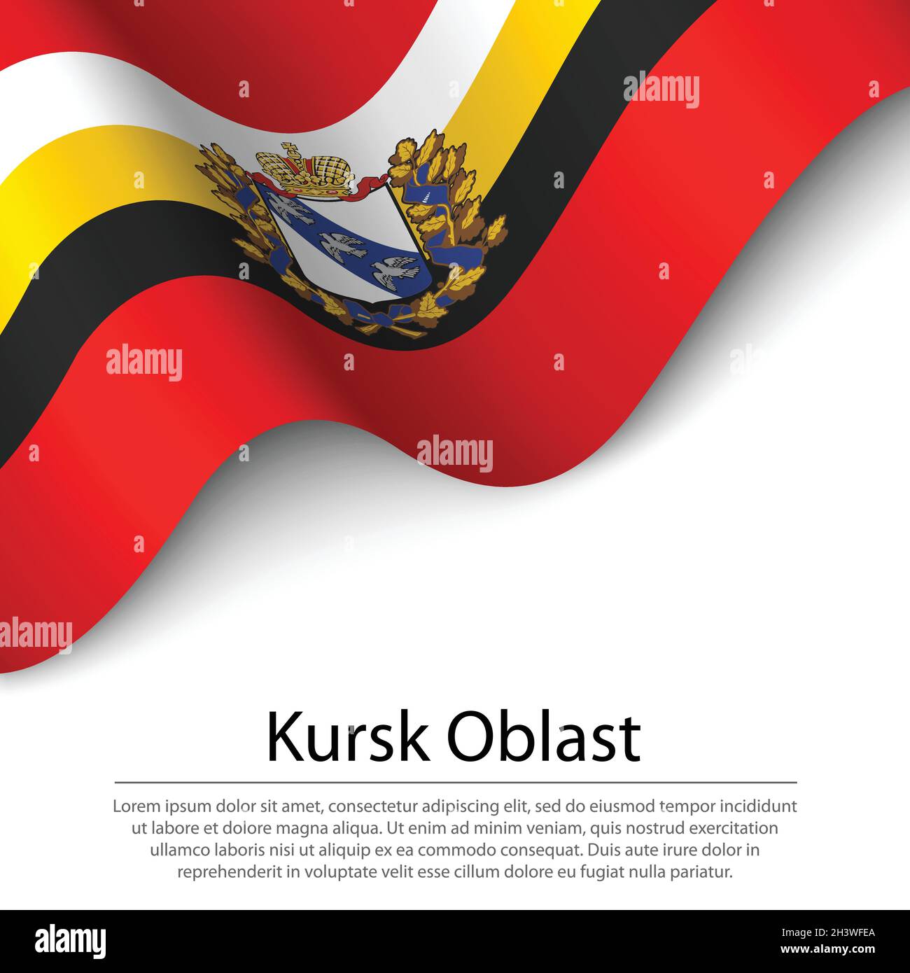 Kursk flag hi-res stock photography and images - Alamy