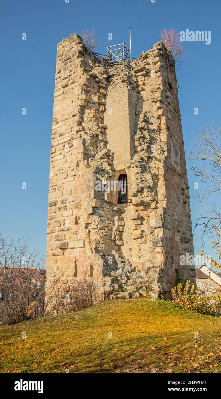 Hinterburg Tengen, district of Constance Stock Photo