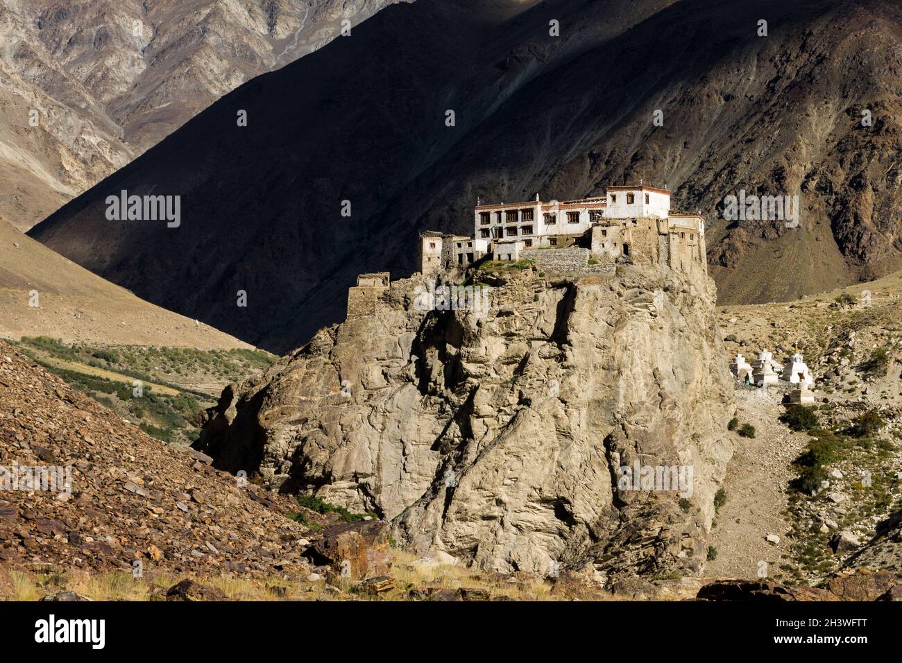 Bardan Monastery of the Tibetan Buddhism Stock Photo