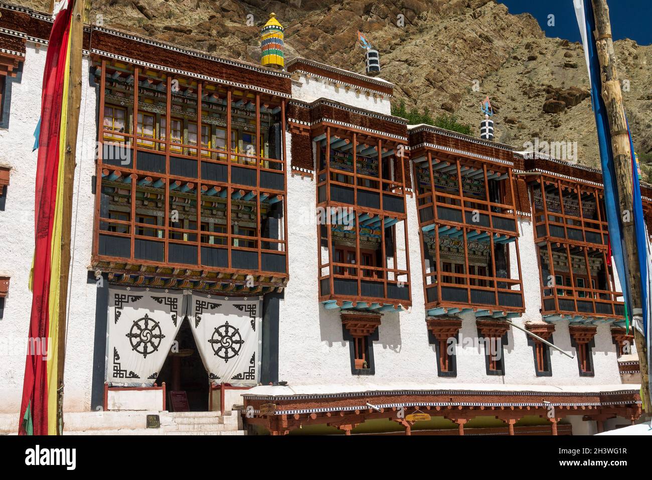 Hemis Monastery, Ladakh Stock Photo
