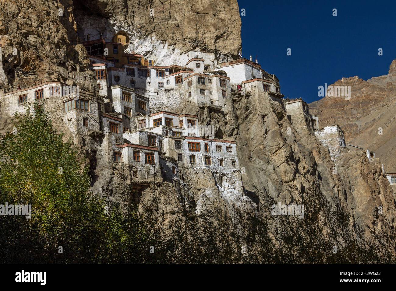 Phugtal Monastery, Ladakh Stock Photo