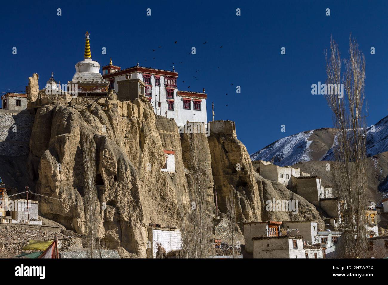Lamayuru Gompa, Ladakh Stock Photo