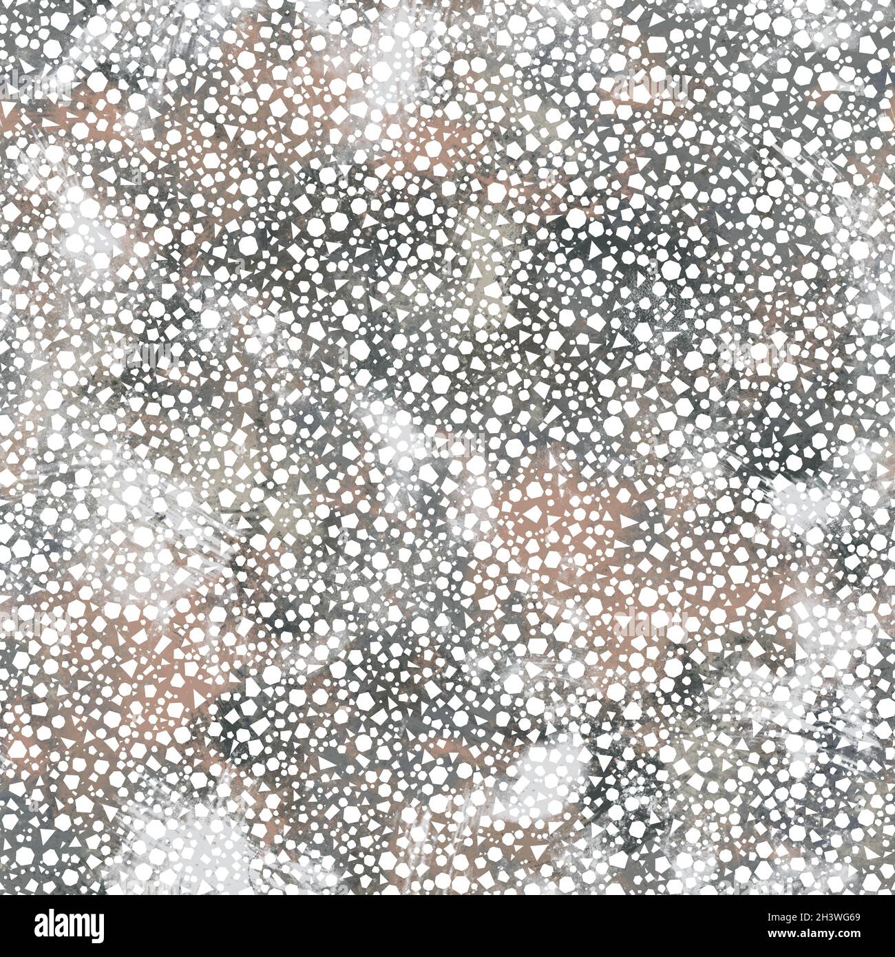 Seamless neutral and white grungy classic abstract surface pattern ...