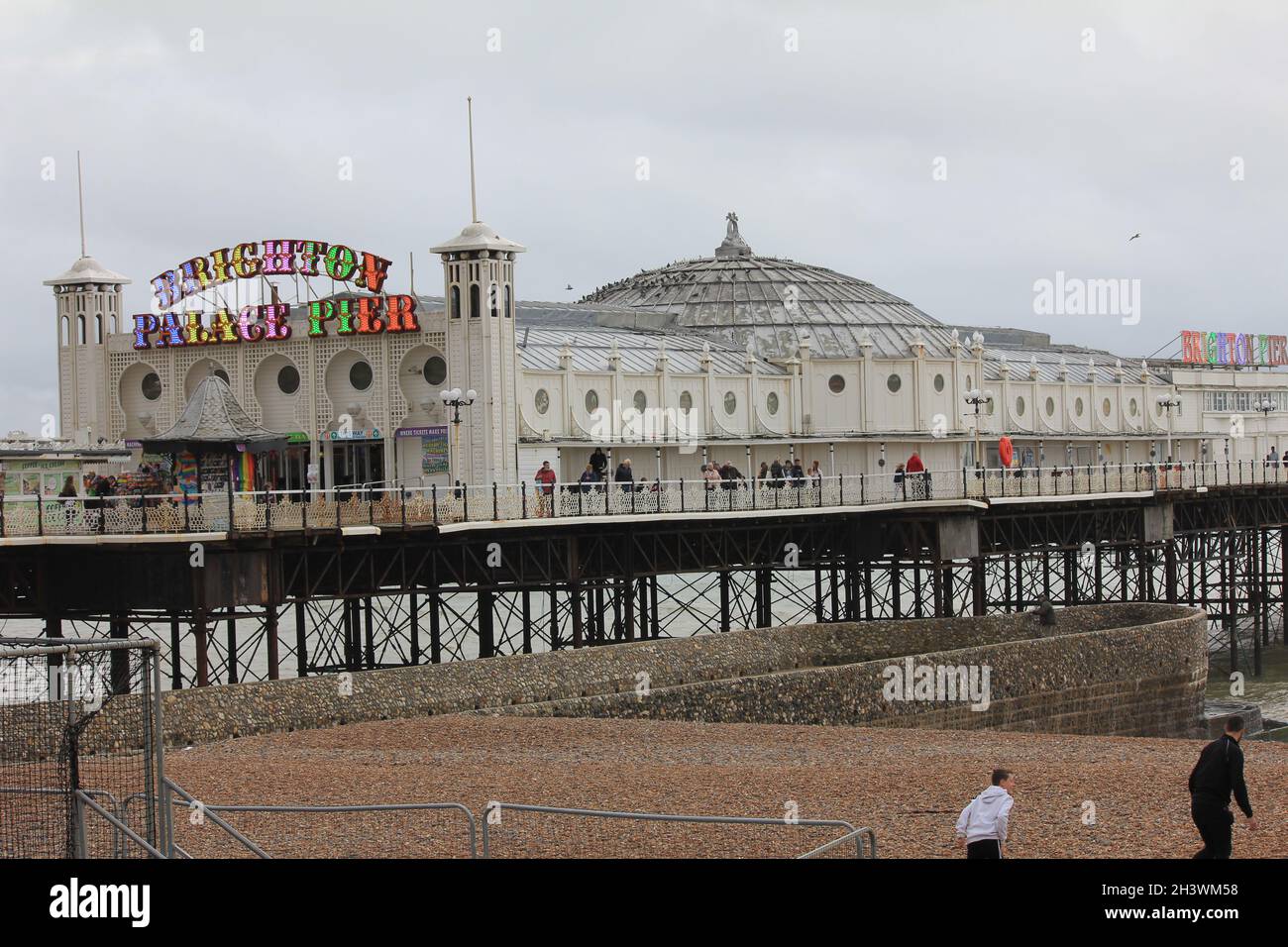 Brighton Palace Pier Stock Photo