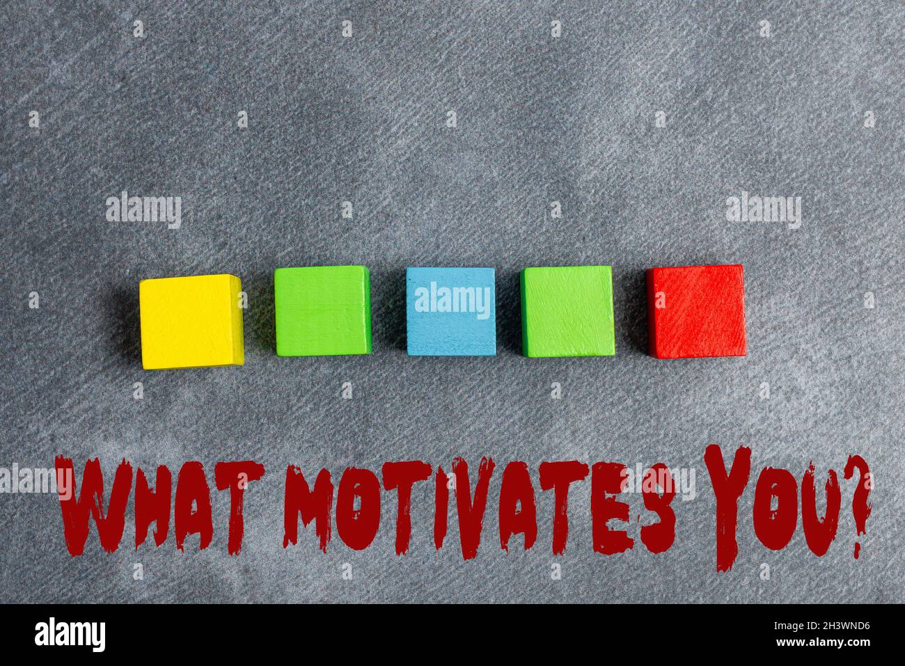 Conceptual caption What Motivates Youquestion. Word Written on know ...