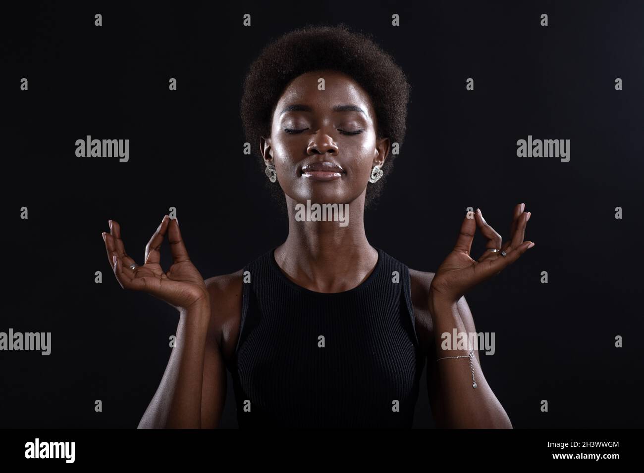 African american model hi-res stock photography and images - Alamy