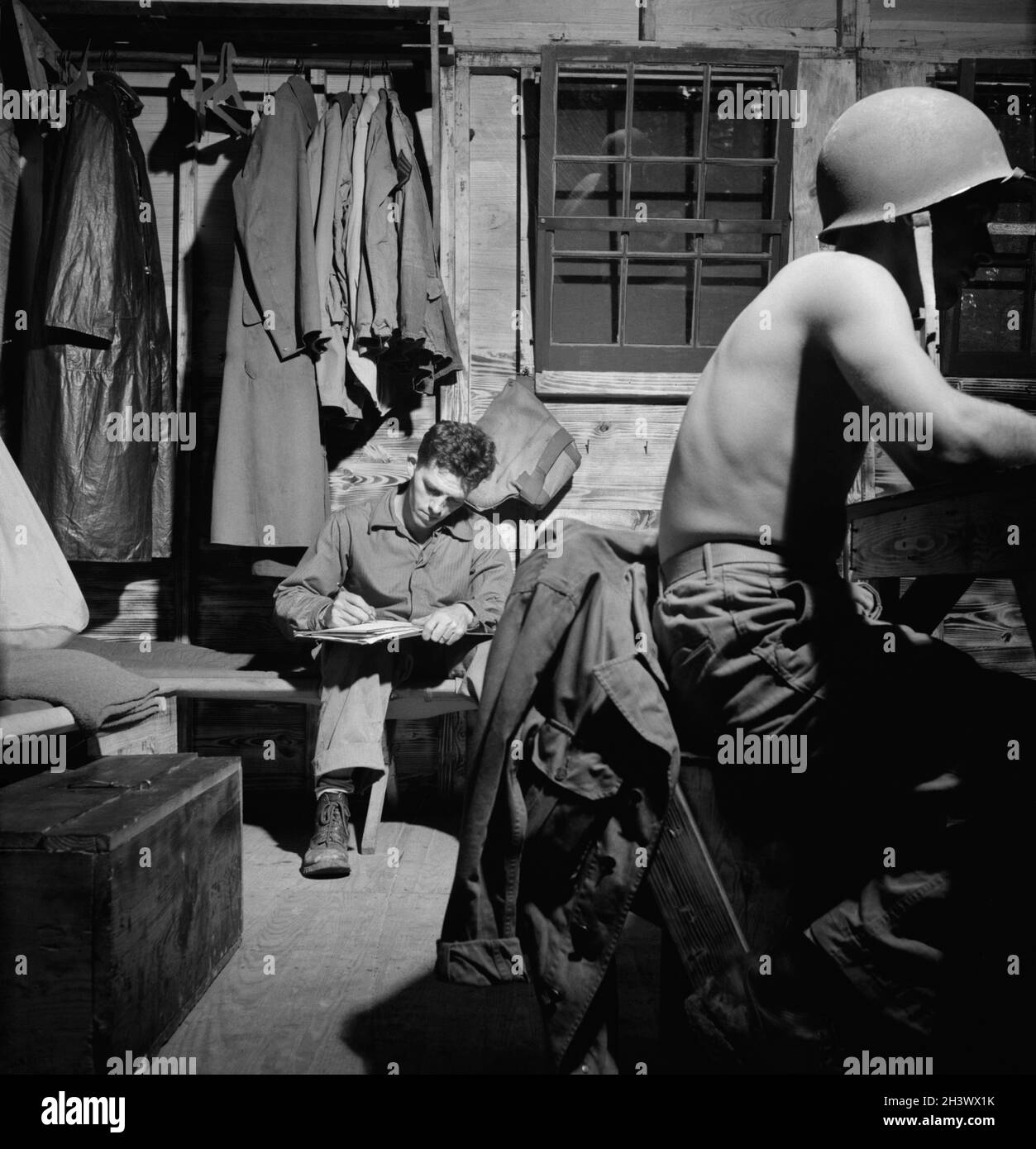 Military barracks world war two hi res stock photography and images alamy