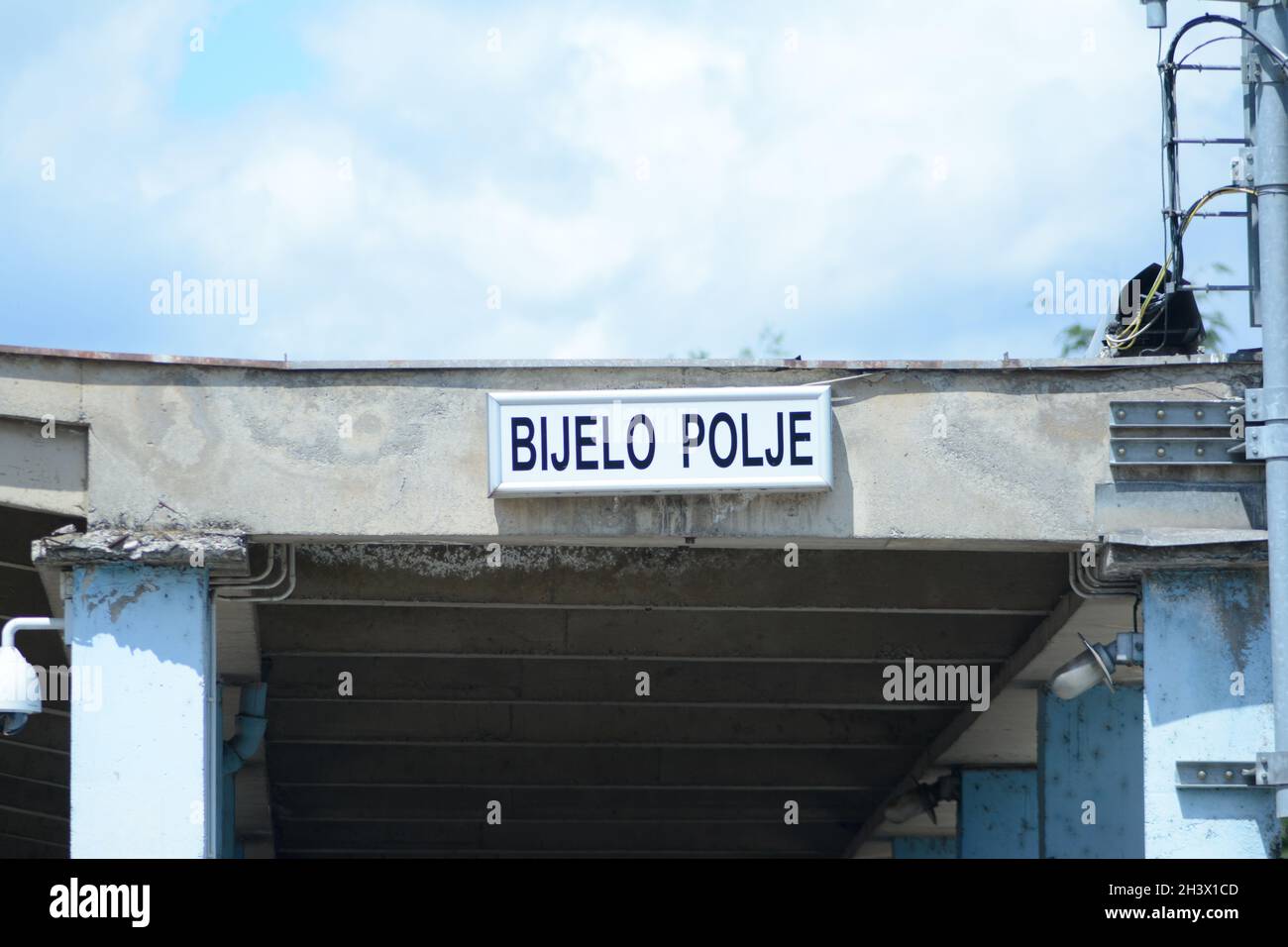 Montenegro train bijelo polje hi-res stock photography and images - Alamy