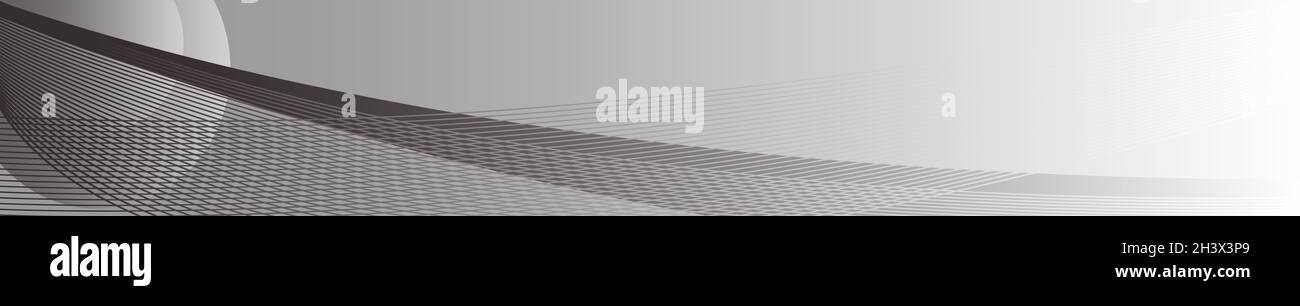 White vector background with wavy lines and dots Stock Photo - Alamy