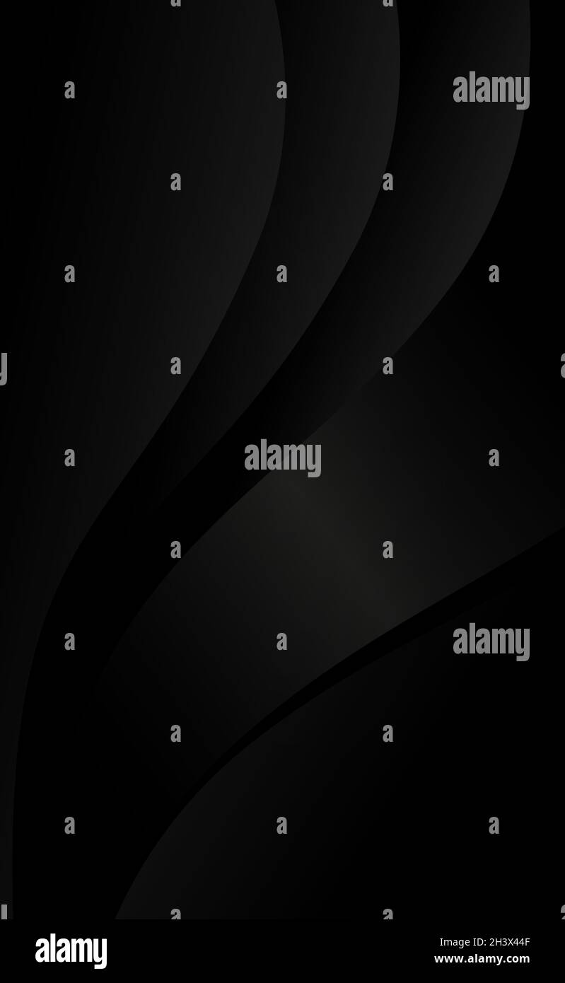 Abstract dark black textured panoramic background - Vector Stock Photo ...