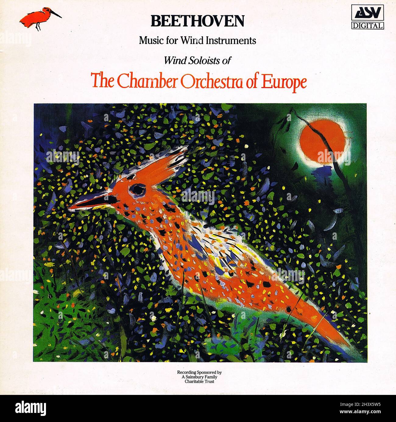 Beethoven Music for Winds Chamber Orchestra of Europe ASV Classical