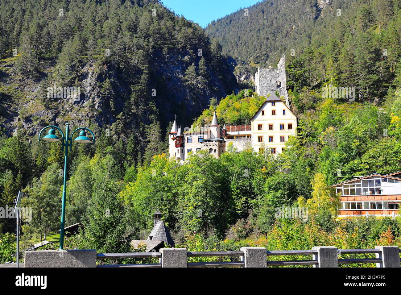 Fernsteinsee A look at the beautiful Castle Fernsteinsee on a sunny day. Austria ...