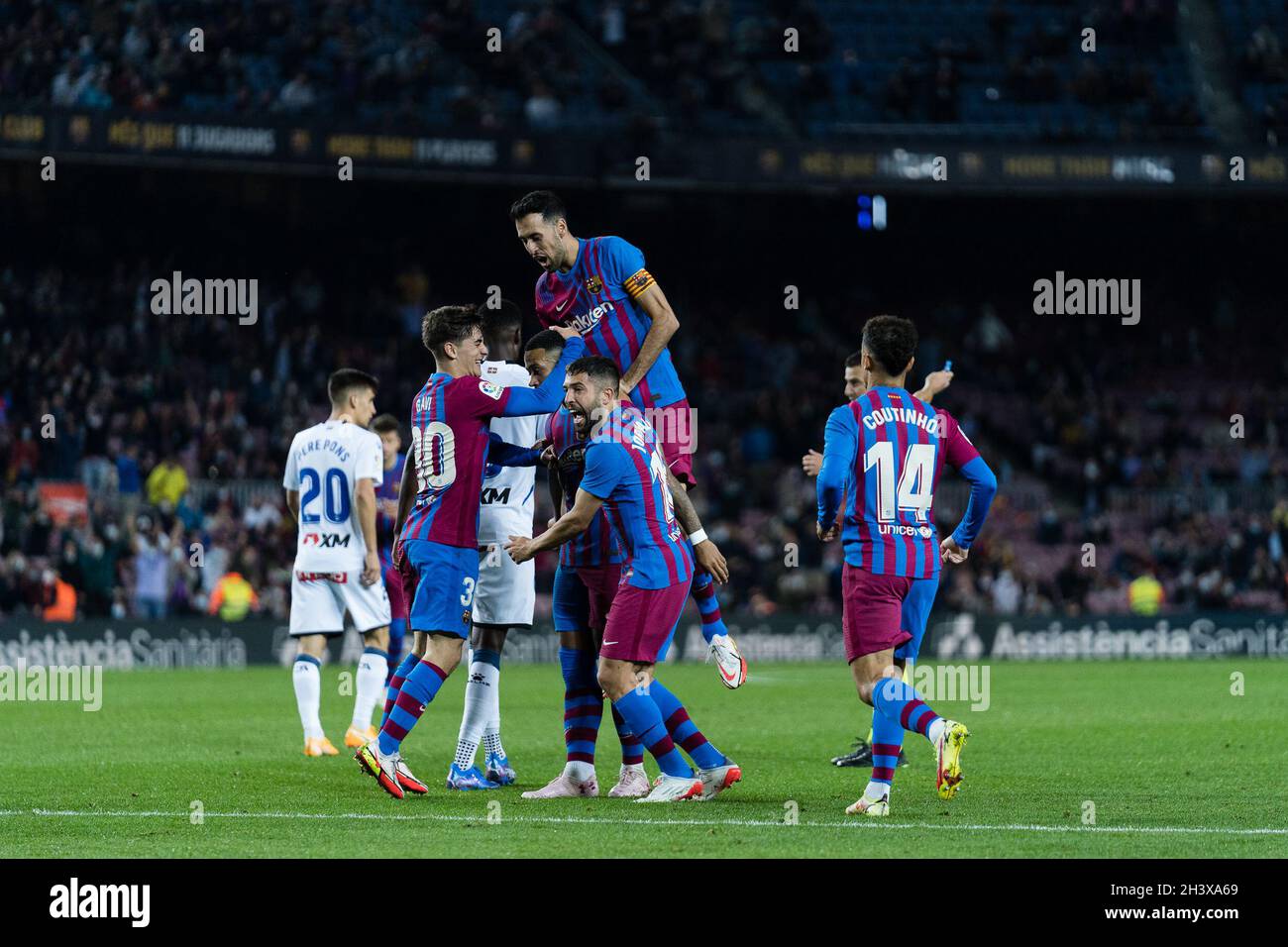 SPAINSOCCERLA LIGA SANTANDERFCBARCELONA VS DEPORTIVO ALAVÉS.