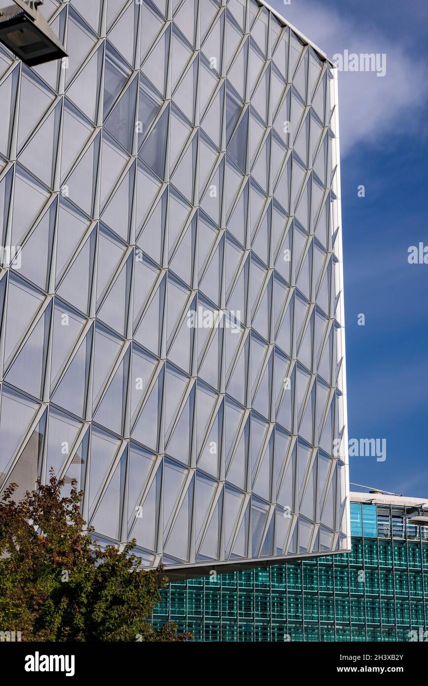 Japan Tobacco International headquarters, designed by Skidmore, Owings & Merrill (SOM), Geneva, Switzerland Stock Photo