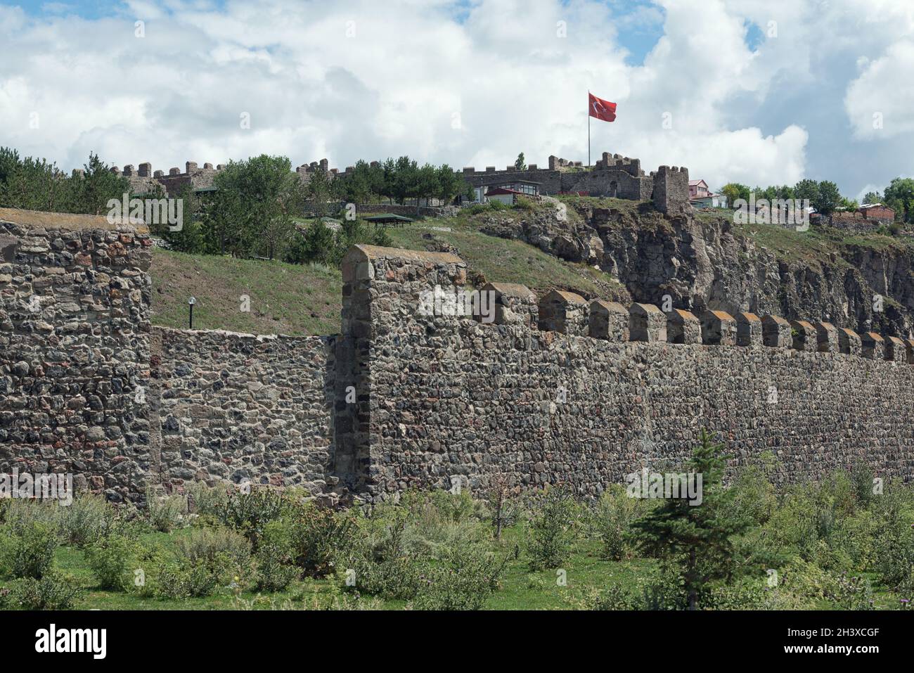 Ardahan fortress, Ardahan Province, northeast Turkey Stock Photo