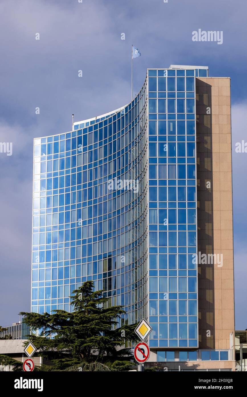 WIPO - World Intellectual Property Organization headquarters, Geneva, Switzerland Stock Photo