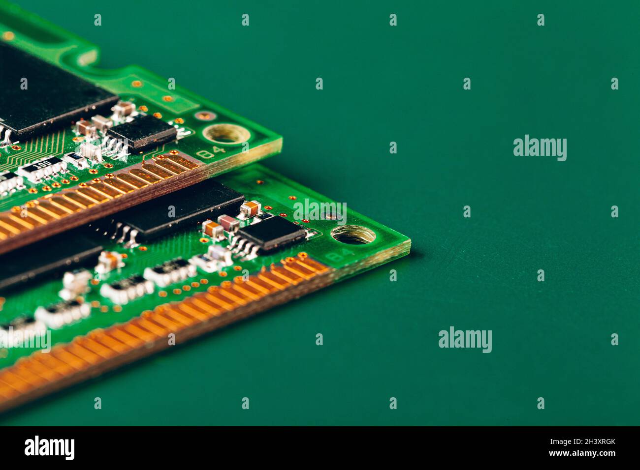Close up of electronic circuit board with processor Stock Photo - Alamy