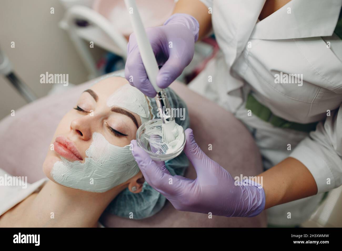 Beauty face mask hi-res stock photography and images - Alamy