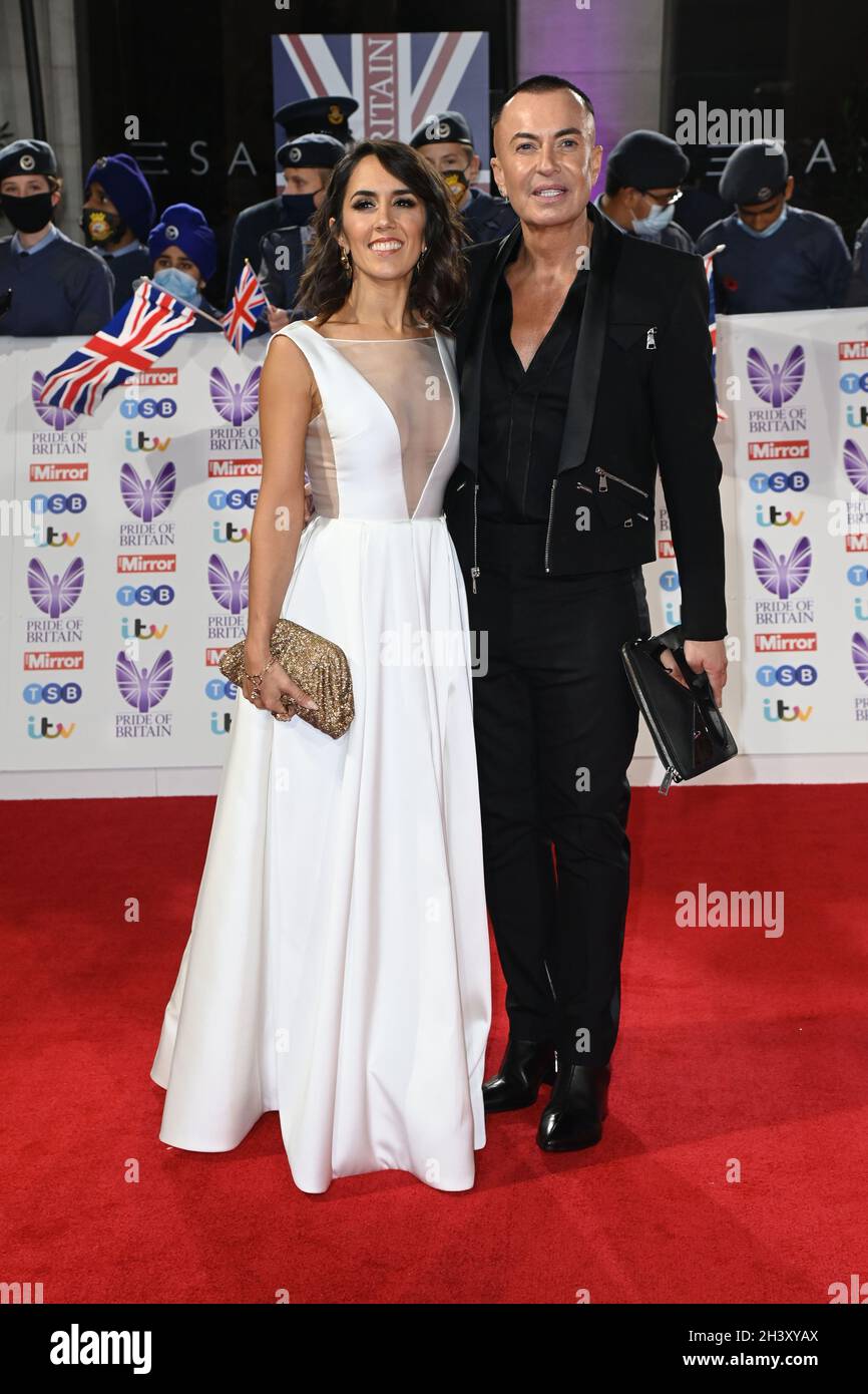 London, UK. 30 October 2021. Manrara and Julien Macdonald