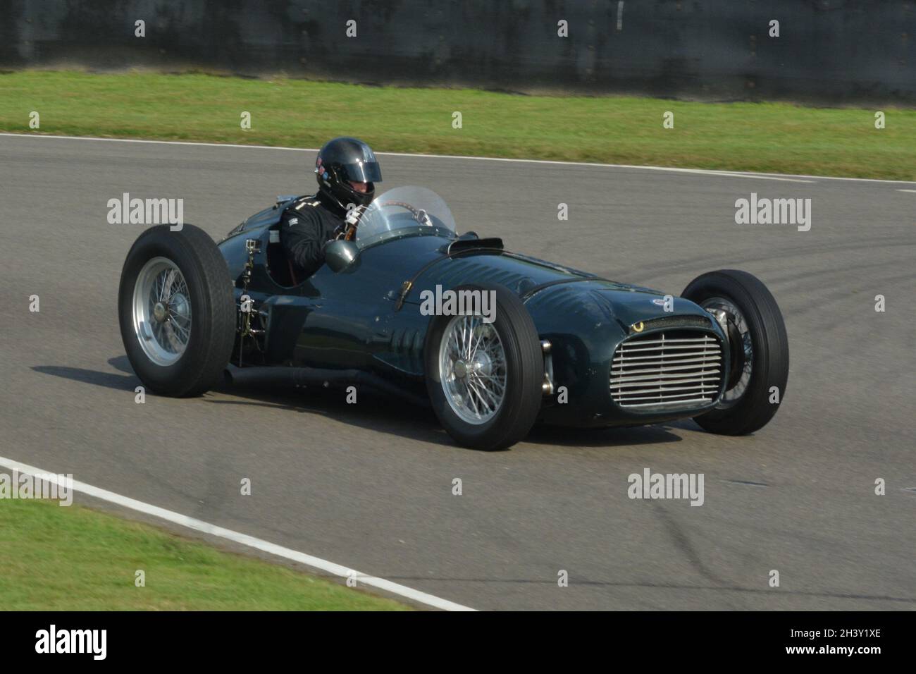 1950 Type 15 BRM V16 during the 70 years of BRM parade, Goodwood