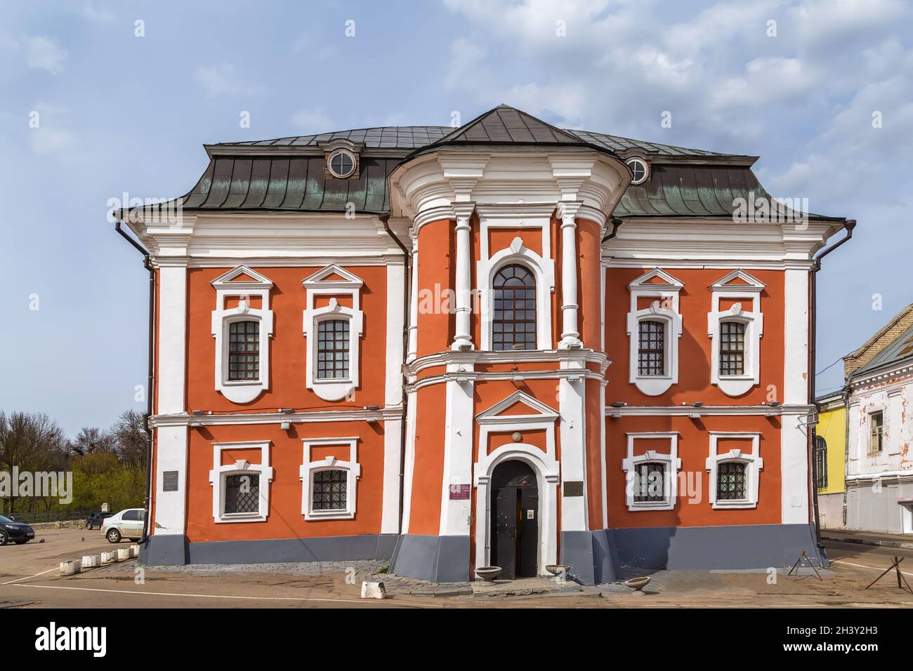 The building of the former magistrate, Arzamas, Russia Stock Photo