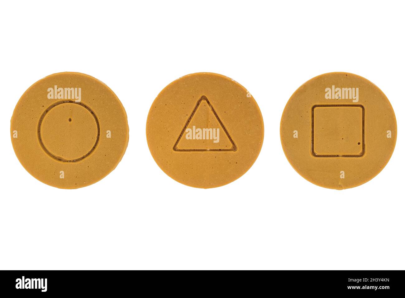 Squid game honeycomb Cut Out Stock Images & Pictures - Alamy