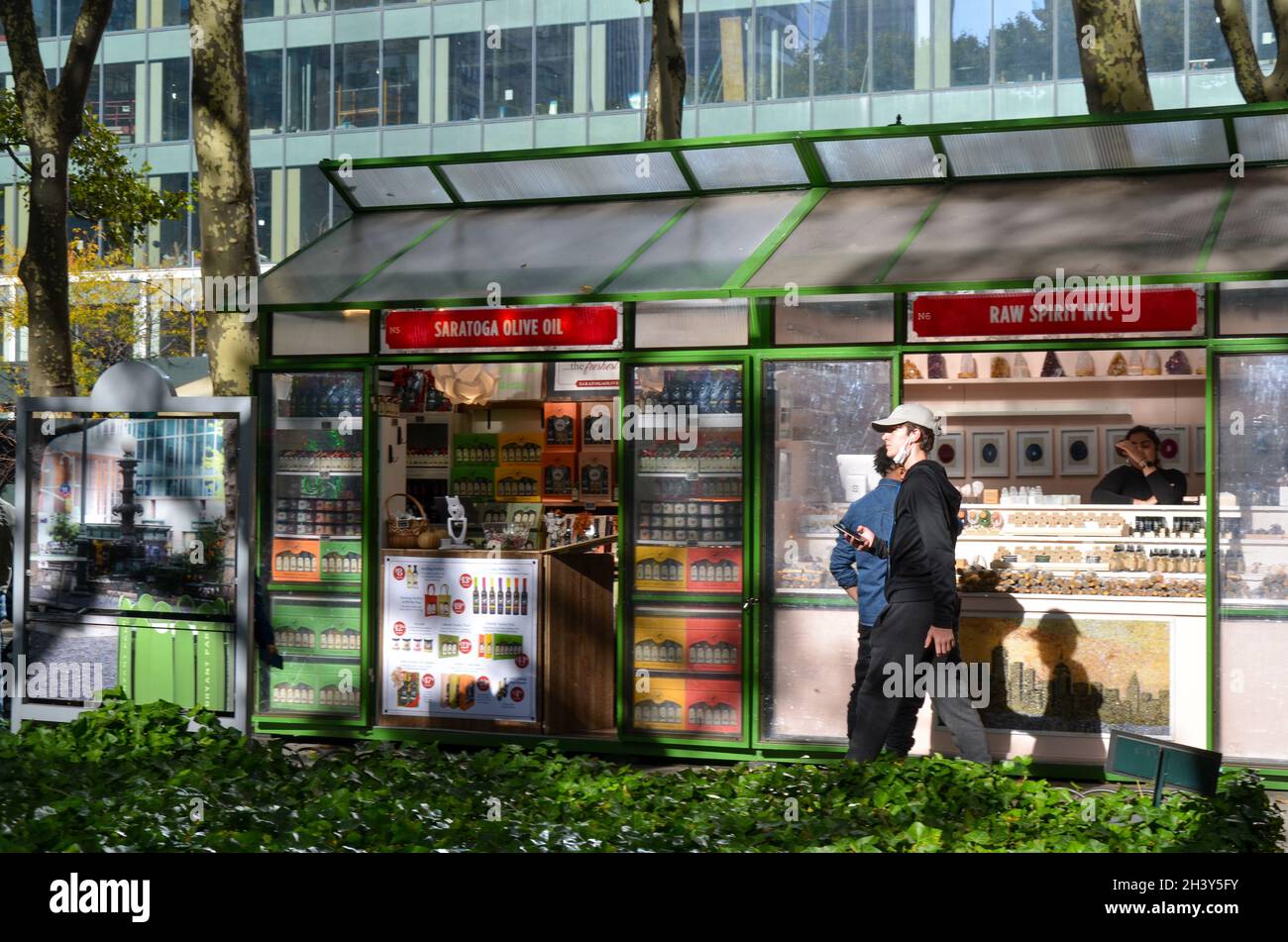 Bryant Park Holiday Market opens today in New York City on October 30