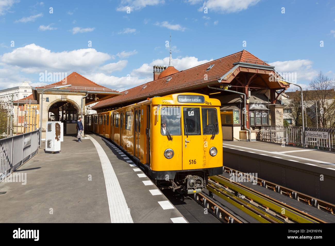 Berlin Metro train railway station Schlesisches Tor of line U3 in Germany Stock Photo - Alamy Berlin Metro train railway station Schlesisches Tor of line U3 in Germany Stock Photo - Alamy