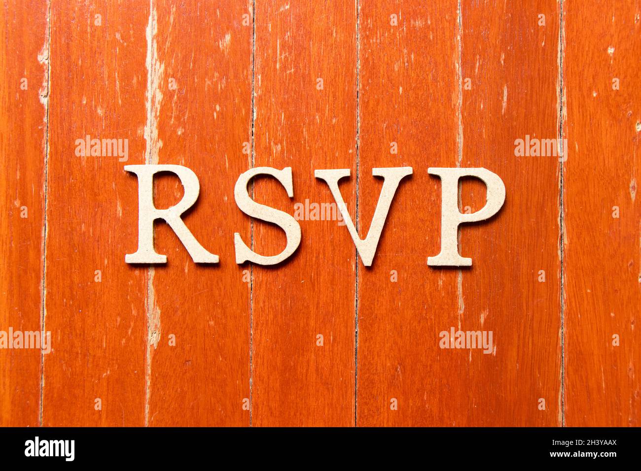 Alphabet letter in word RSVP (Abbreviation of French word répondez s'il