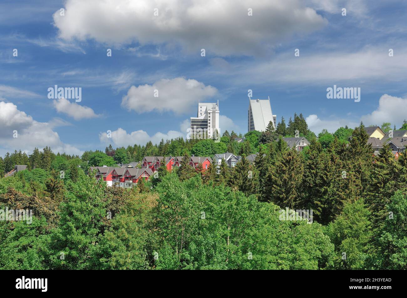 Oberhof,thuringian Forest,Germany Stock Photo