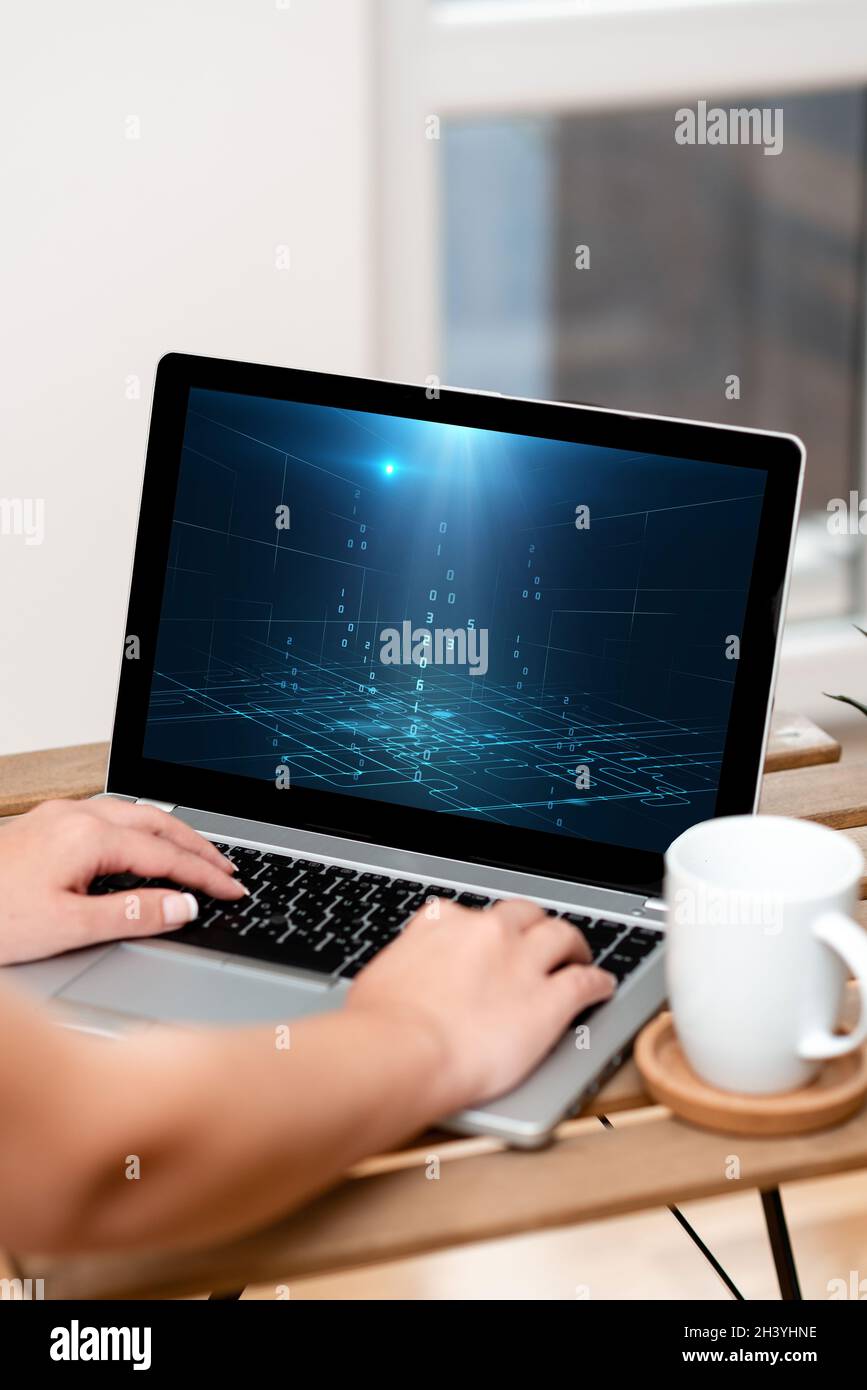 Close up hands actively typing hi-res stock photography and images - Alamy