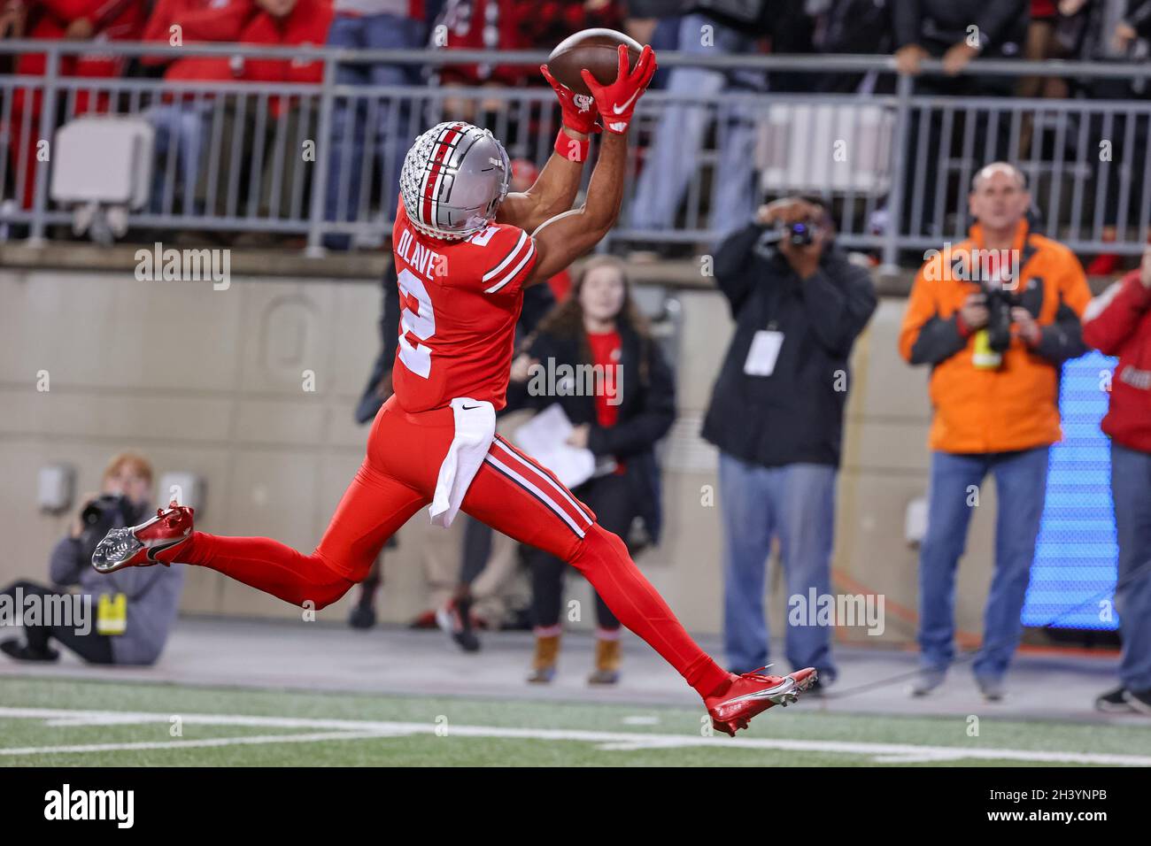 Chris Olave Ohio State Buckeyes Licensed Unsigned Photo 3