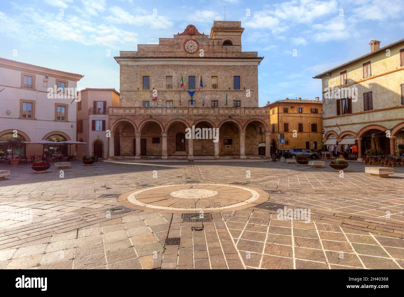 Montefalco, Perugia, Umbria, Italy Stock Photo