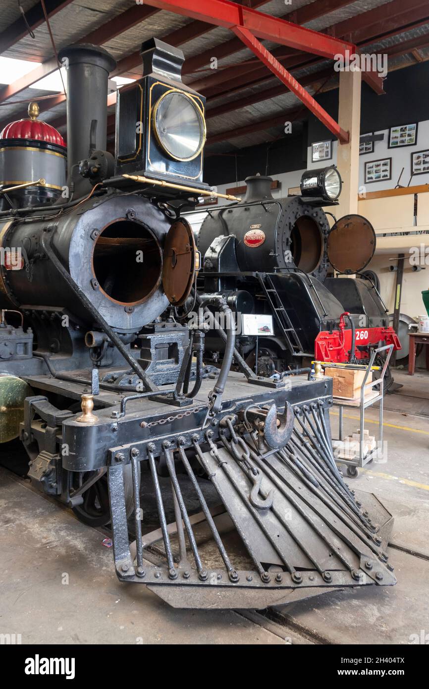Rogers K and J class steam engines in shed at The Plains Vintage ...