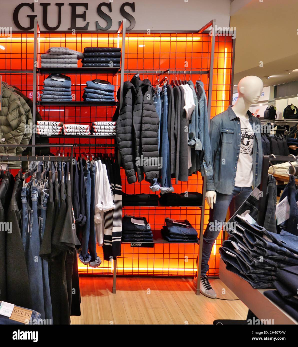 Guess winter cheap clothes