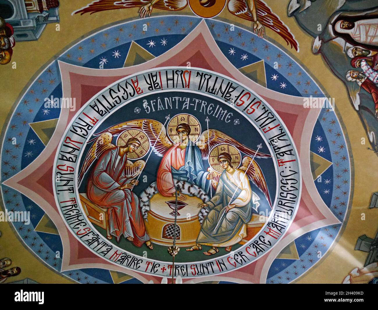 Europe romania bucovina sucevita monastery hi-res stock photography and ...