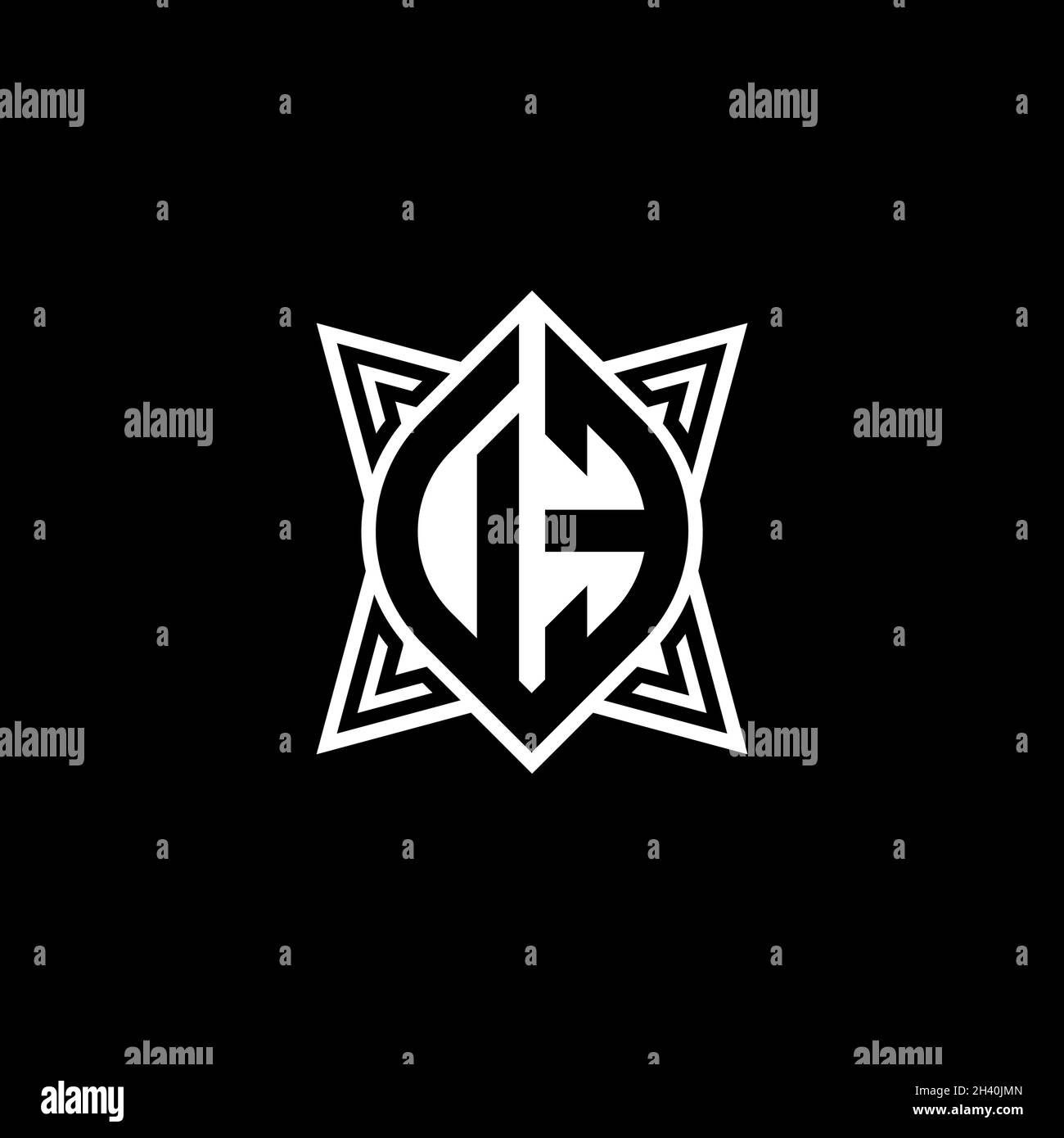 DB Monogram logo letter with polygonal geometric shape style design ...