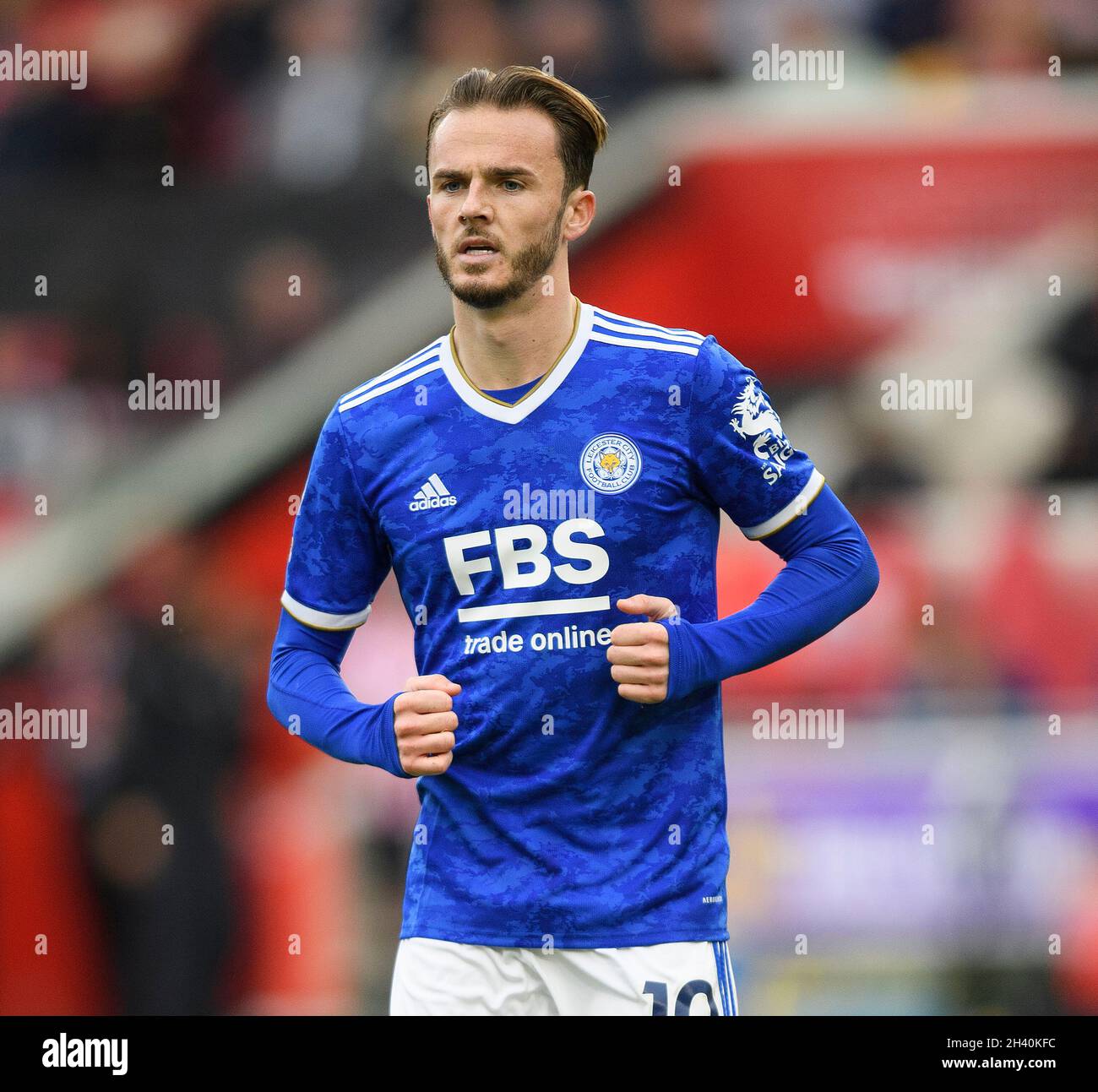 Leicester City's James Maddison during the match at the Brentford Community  Stadium. Picture Mark Pain / Alamy Stock Photo - Alamy
