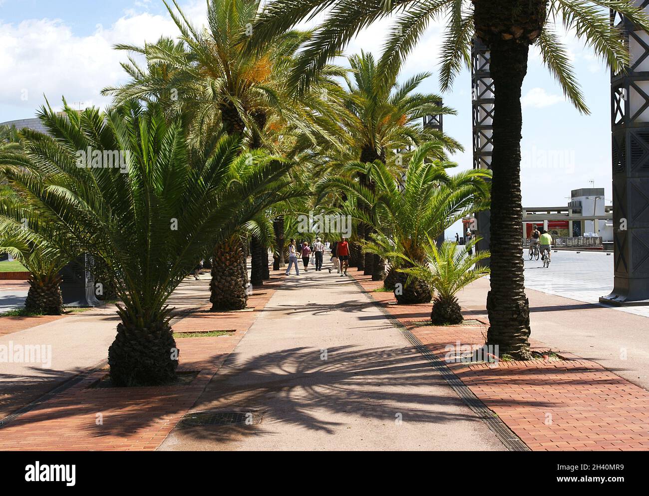 Barcelona spain olympic village