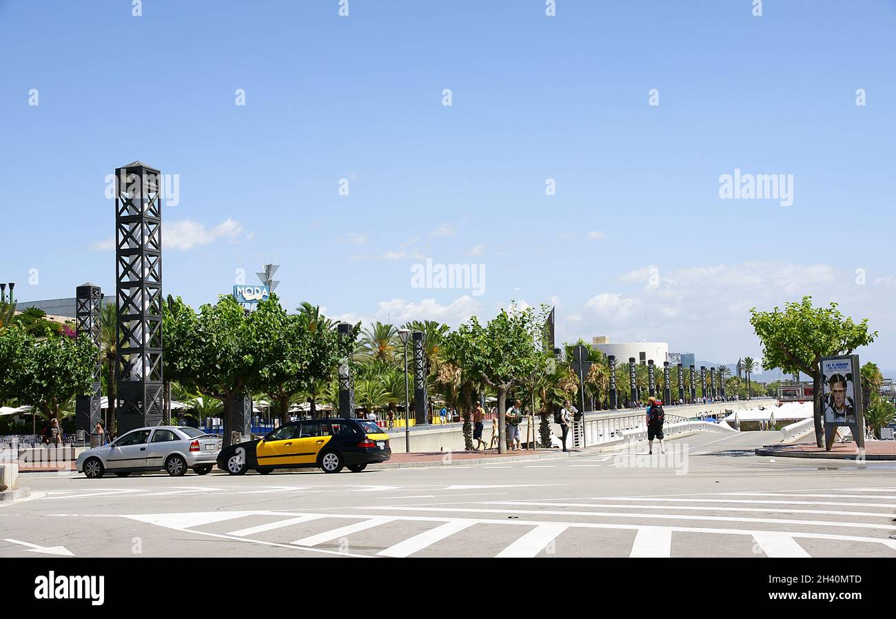 Barcelona Spain Olympic Village Revitalization and Sustainability