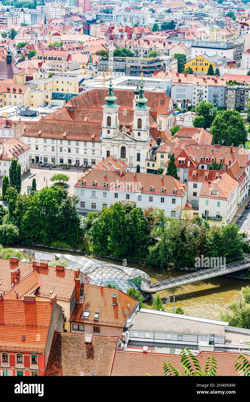 Old town skyline graz hi-res stock photography and images - Alamy