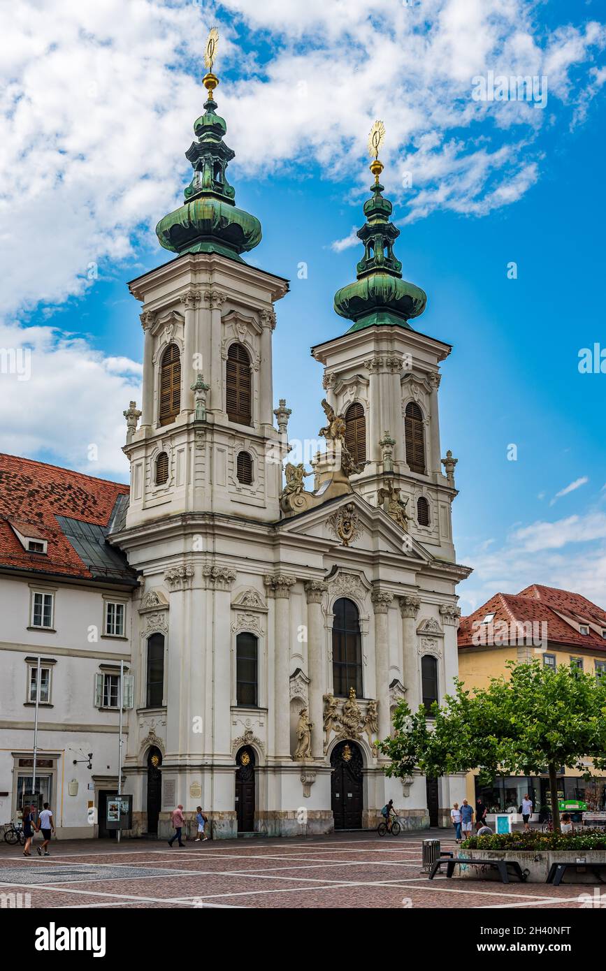 Church in Graz Stock Photo - Alamy