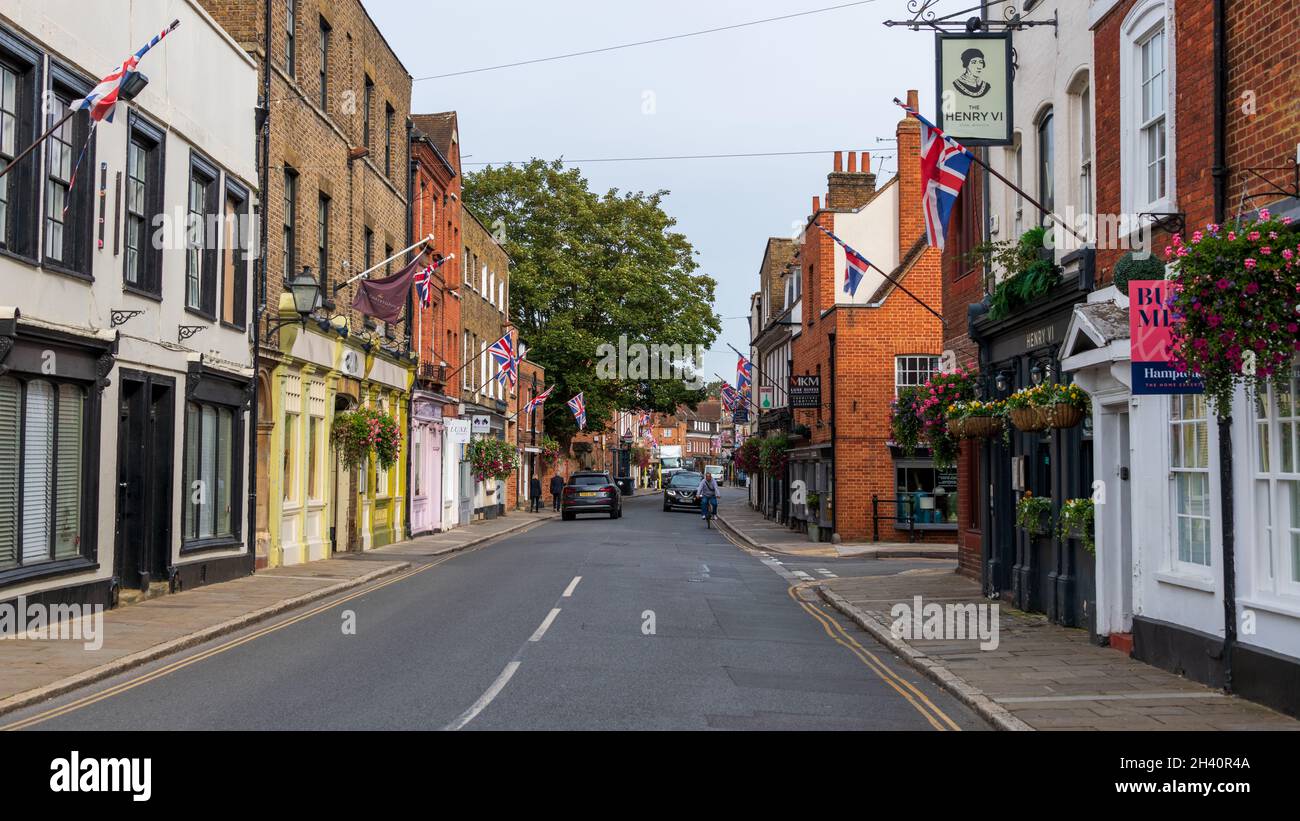 Eton Town, Berkshire, UK Stock Photo Alamy